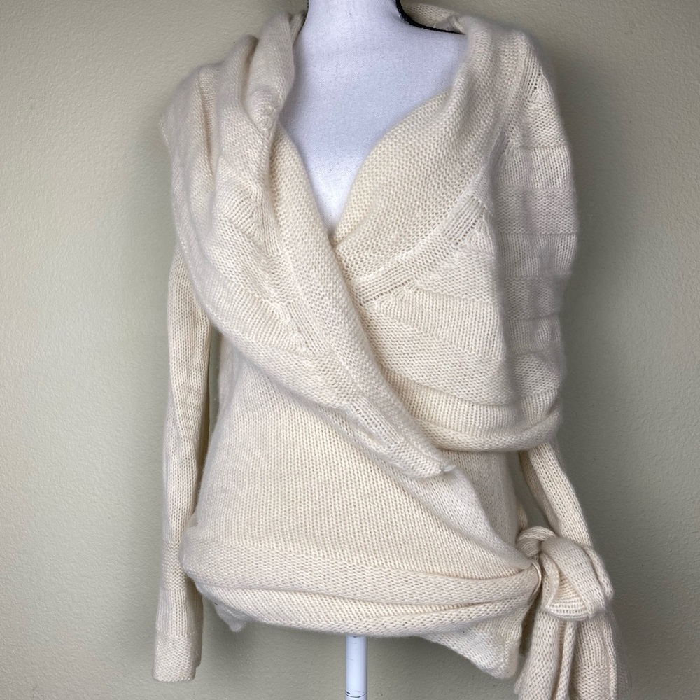 Jak&Rae Cashmere Cardigan Wrap Sweater S-M
